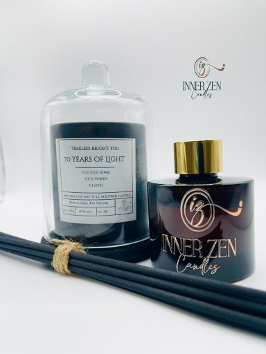 Candle and Diffuser set with reeds